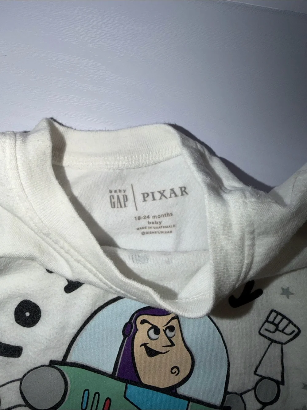 GAP baby pixar